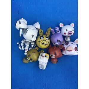 five nights at freddy's figures Lot Fall Out mini figures